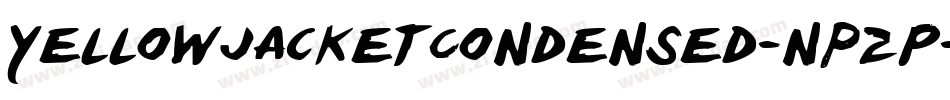 YellowjacketCondensed-npZP字体转换