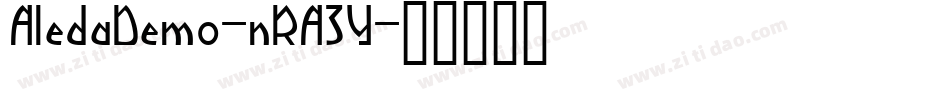 AledaDemo-nRA3Y字体转换
