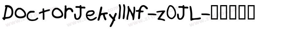 DoctorJekyllNf-z0JL字体转换