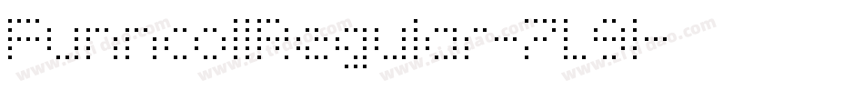 FunncollRegular-7L9l字体转换 FunncollRegular-7L9l字体转换