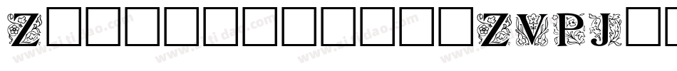 Zallmancaps-ZVPJ字体转换