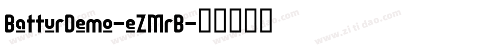 BatturDemo-eZMrB字体转换