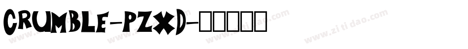 Crumble-pZXd字体转换