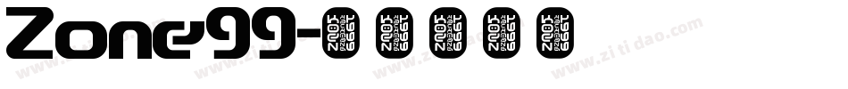 Zone99字体转换