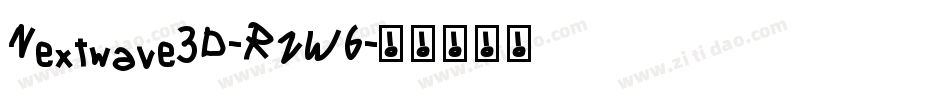 Nextwave3D-RZW6字体转换