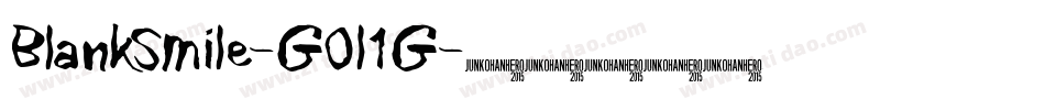 BlankSmile-GOl1G字体转换