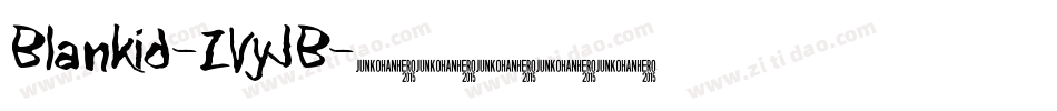 Blankid-ZVyJB字体转换