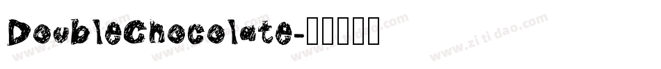 DoubleChocolate字体转换