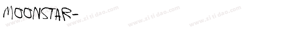 Moonstar字体转换