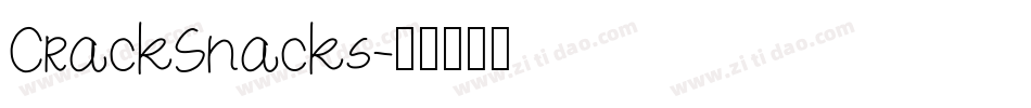 CrackSnacks字体转换
