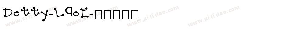 Dotty-L9oE字体转换