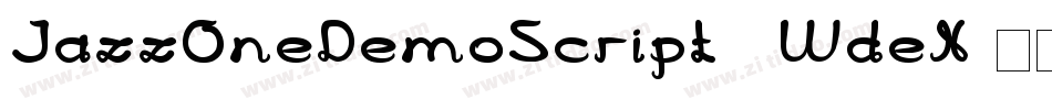 JazzOneDemoScript-0WdeX字体转换