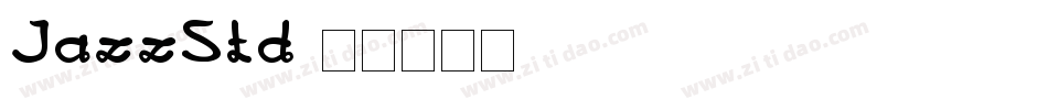 JazzStd字体转换
