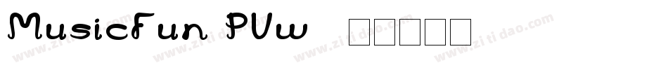 MusicFun-PVw2字体转换