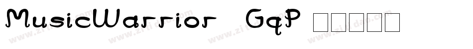 MusicWarrior-0GqP字体转换