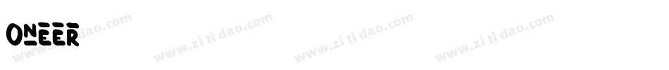 Oneer字体转换