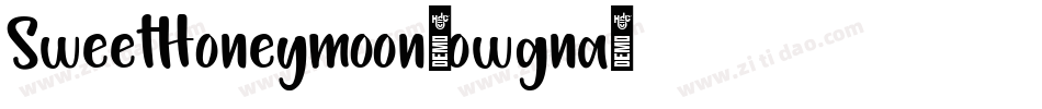 SweetHoneymoon-owgna字体转换