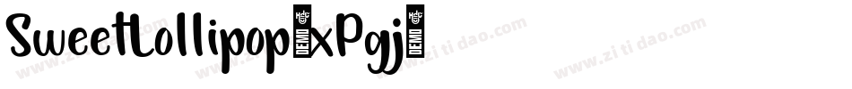 SweetLollipop-xPgj字体转换