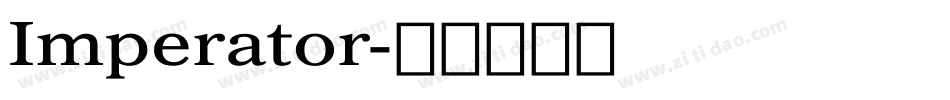 Imperator字体转换