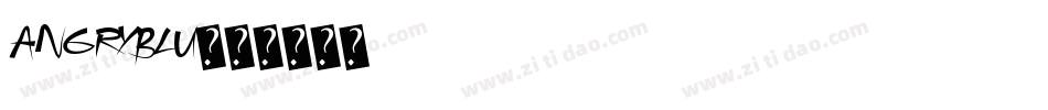 ANGRYBLU字体转换