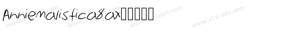 Anniemalistic-a8ax字体转换