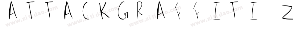 AttackGraffiti-ZVJPZ字体转换
