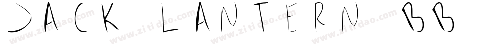 Jack-Lantern-BB字体转换