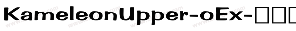 KameleonUpper-oEx字体转换