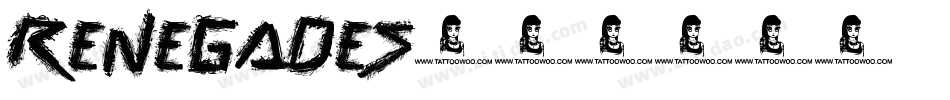 Renegades字体转换