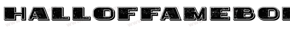 HallOfFameBold-anEJ字体转换