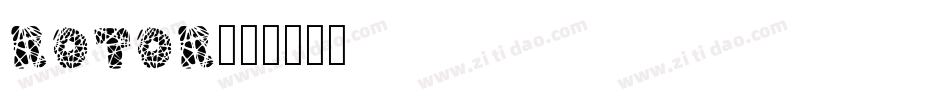 ROTOR字体转换
