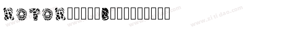 ROTORanti-Bold字体转换