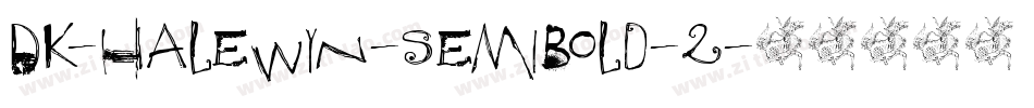 DK-Halewyn-SemiBold-2字体转换