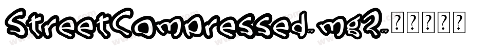 StreetCompressed-mg2字体转换