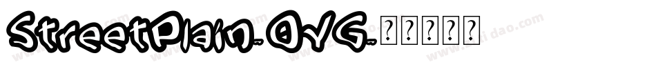 StreetPlain-0YG字体转换