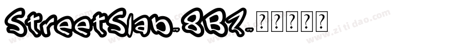StreetSlab-8BZ字体转换