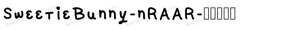 SweetieBunny-nRAAR字体转换