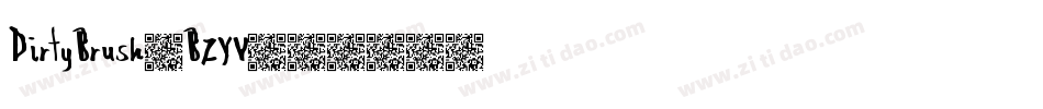 DirtyBrush-BZYV字体转换