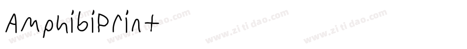 AmphibiPrint字体转换