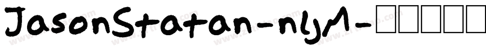 JasonStatan-nljM字体转换