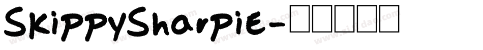 SkippySharpie字体转换