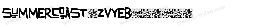 SummerCoast-ZVyEB字体转换
