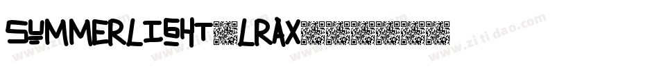 SummerLight-lrAX字体转换