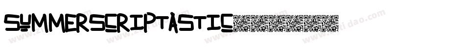 SummerScriptastic字体转换