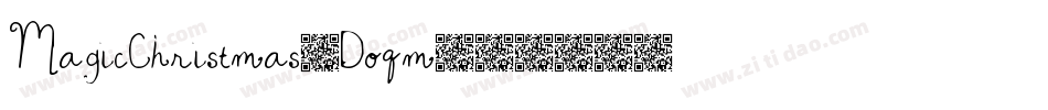 MagicChristmas-Doqm字体转换