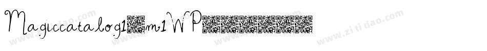 Magiccatalog1-m1WP字体转换