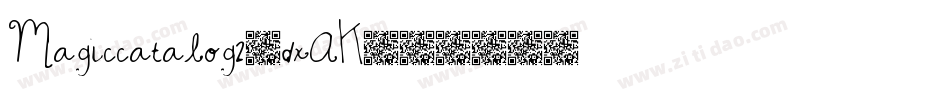 Magiccatalog2-dxAK字体转换