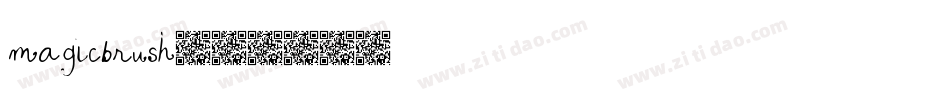 magicbrush字体转换