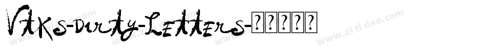 Vtks-Dirty-Letters字体转换
