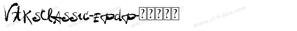 VtksClassic-epdp字体转换